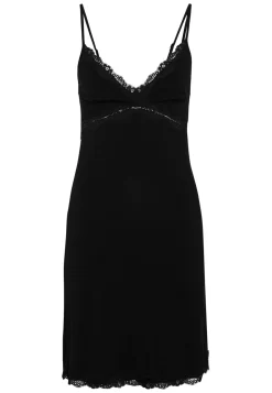 Anna Field Heidi Short Sleeves Viscose Nightdress - Nachtjapon - Black -Anna Field 09bf0e44fa95471b8c6347b5c956e75d scaled