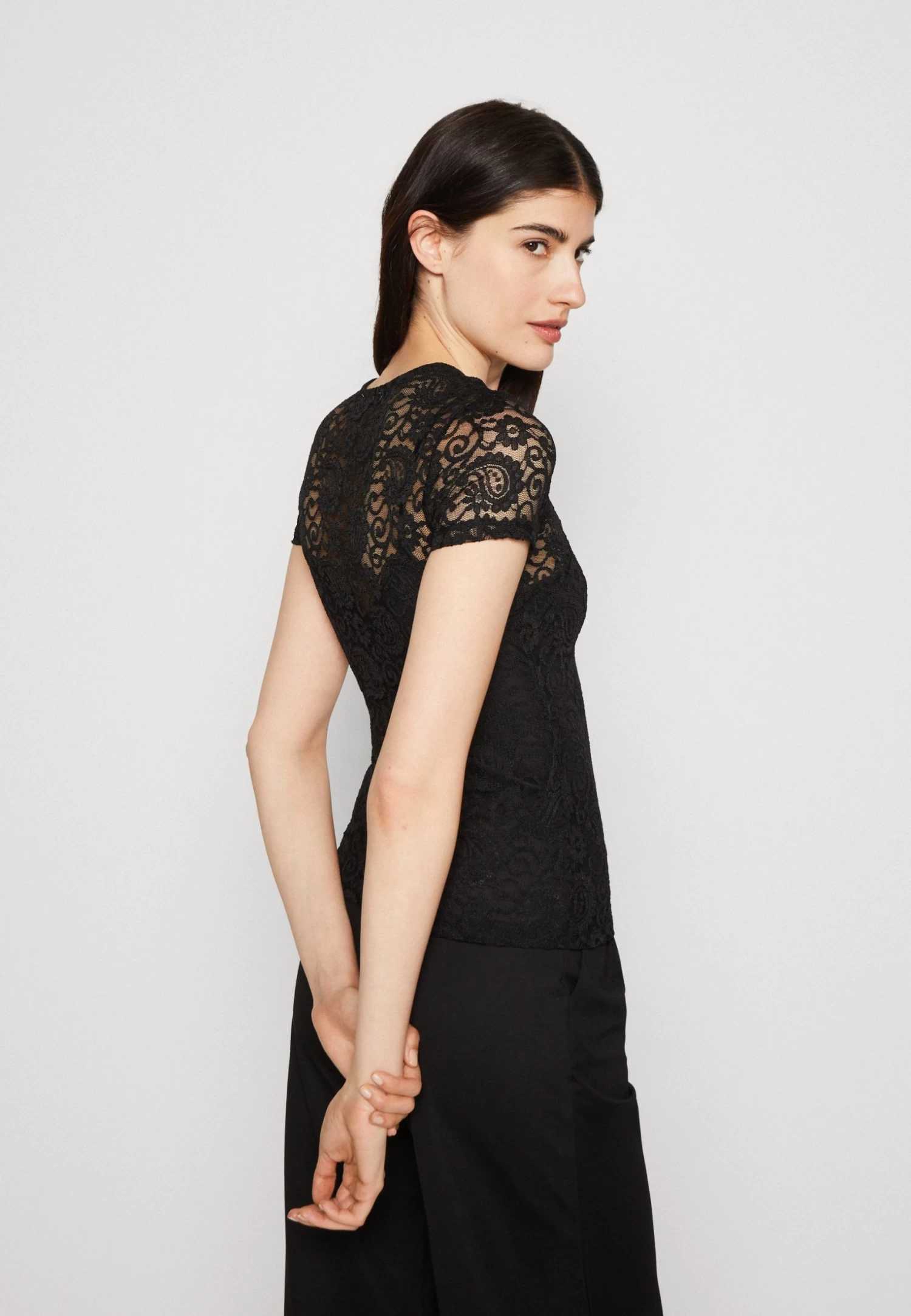 Anna Field T-Shirt Print - Black 4 Anna Field T-Shirt Print - Black - Afbeelding 4