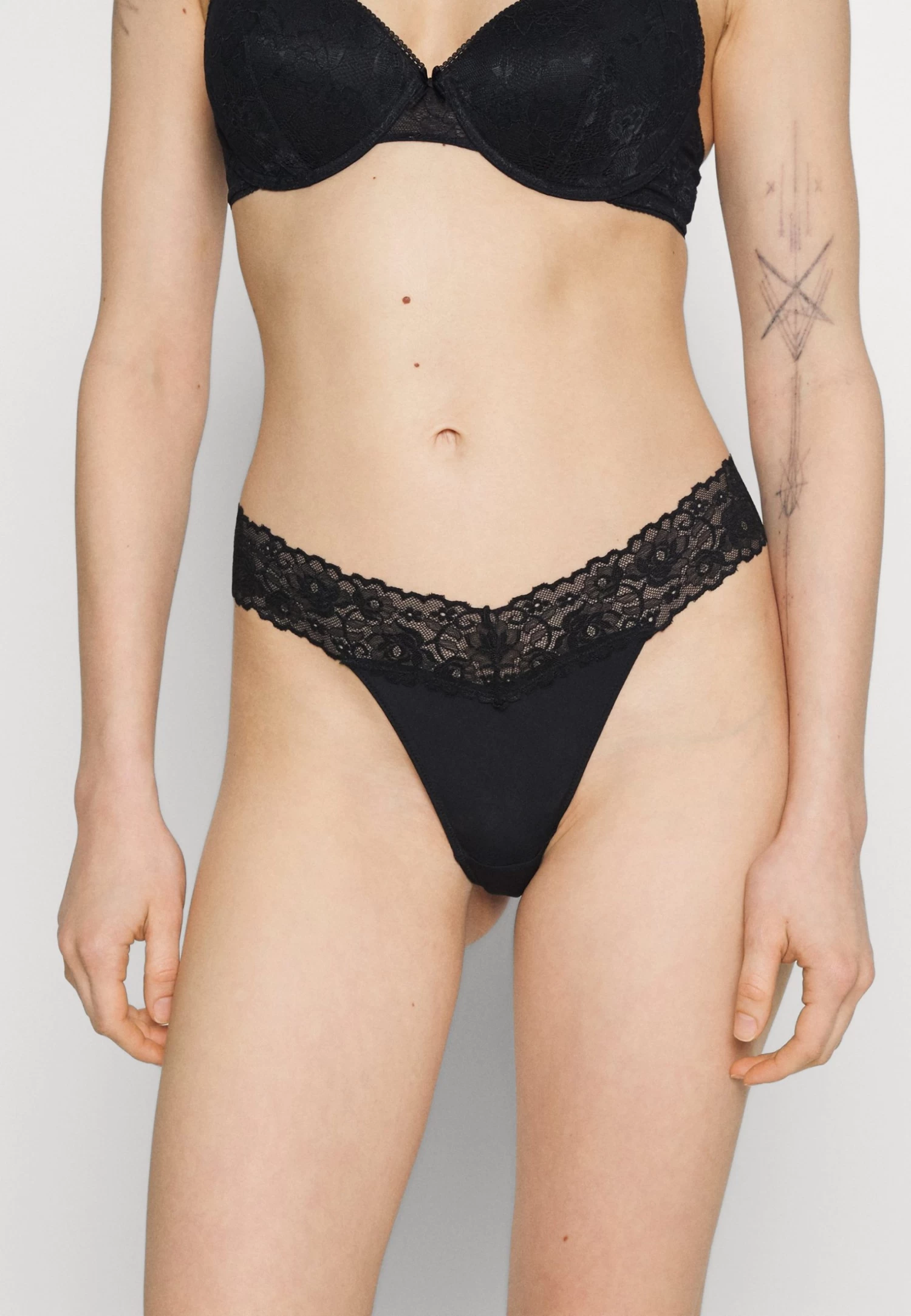 Anna Field 5 Pack - String - Pink/Black 4 Anna Field 5 Pack - String - Pink/Black - Afbeelding 4