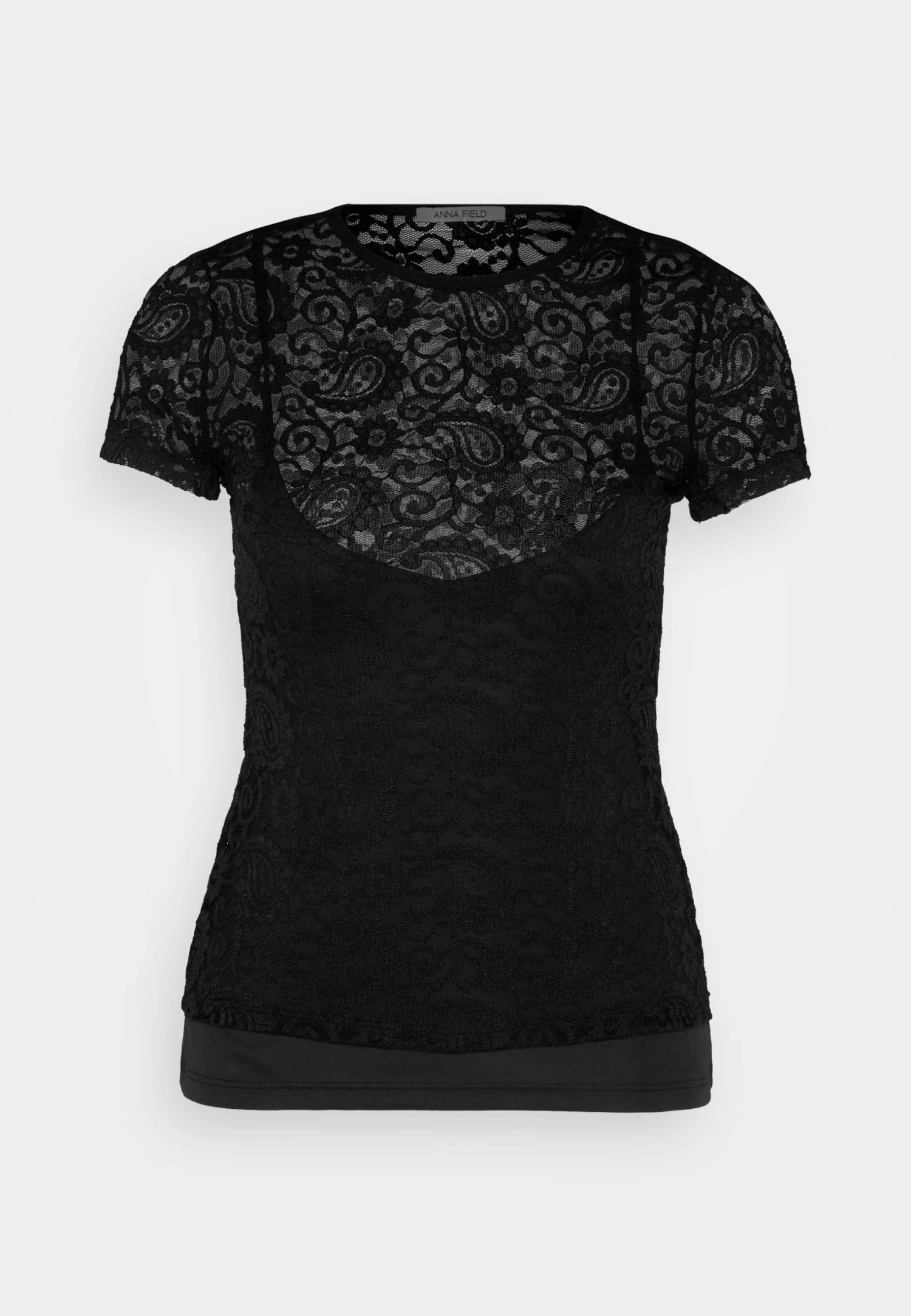 Anna Field T-Shirt Print - Black 5 Anna Field T-Shirt Print - Black - Afbeelding 5