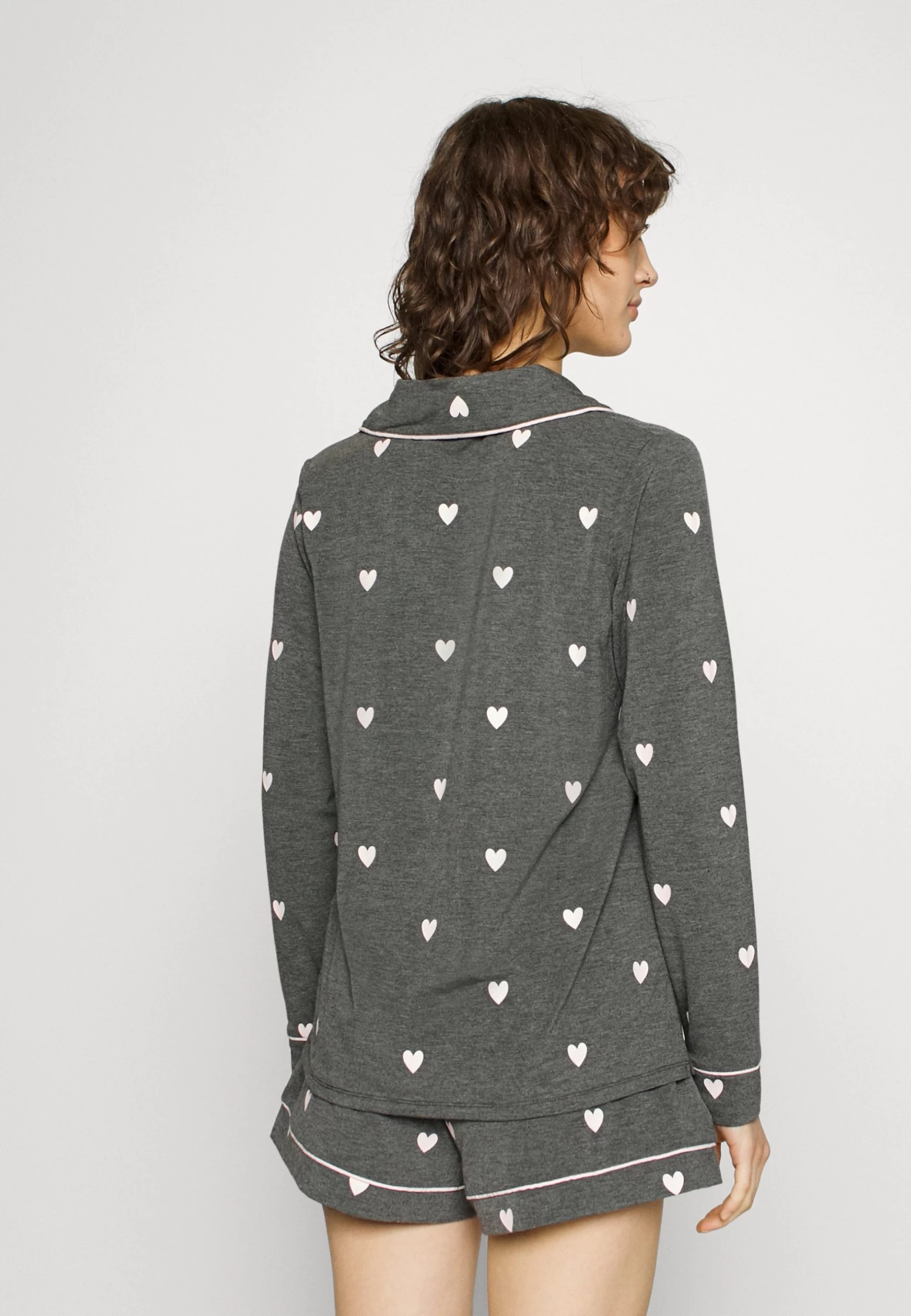 Anna Field Pyjama - Dark Grey/Pink 4 Anna Field Pyjama - Dark Grey/Pink - Afbeelding 4