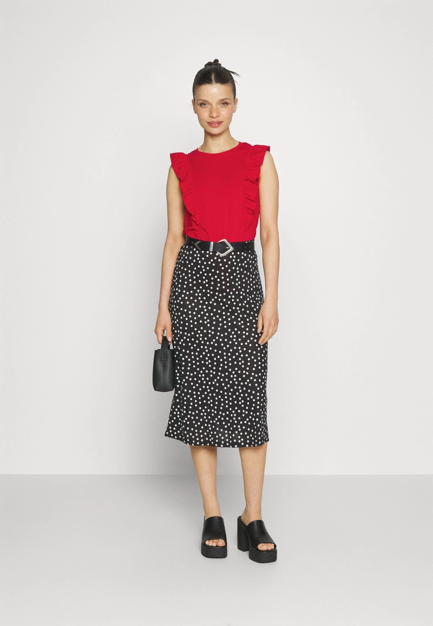 T-Shirt Print - Red 2 T-Shirt Print - Red - Afbeelding 2