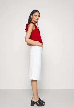 Anna Field T-Shirt Basic - Dark Red -Anna Field 2fff3aee507c4c2d9862a1d4fc35c441 scaled