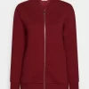 Anna Field Sweater Met Rits - Bordeaux