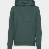 Hoodie - Mottled Teal