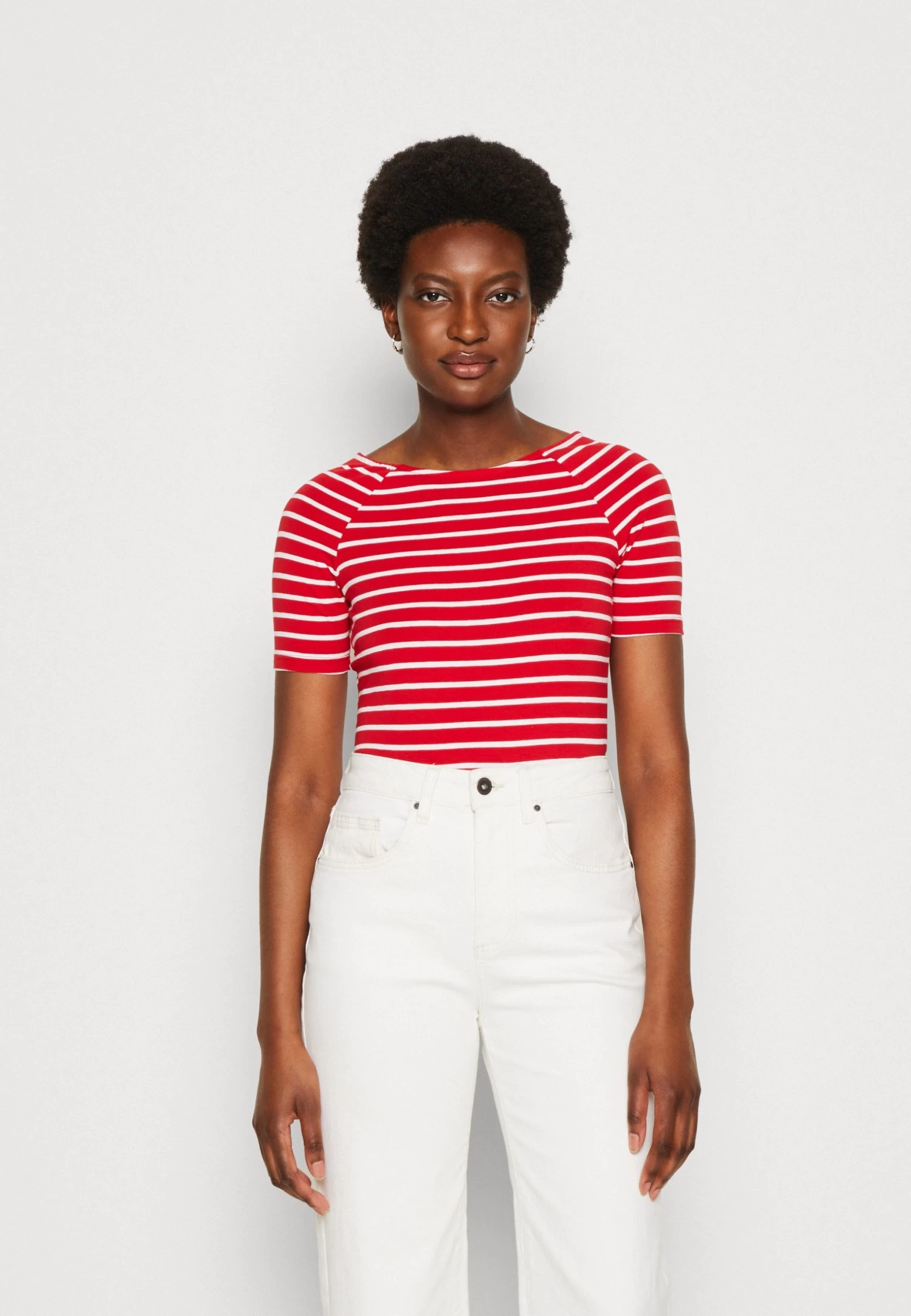 Anna Field T-Shirt Print - Red/White 1 Anna Field T-Shirt Print - Red/White