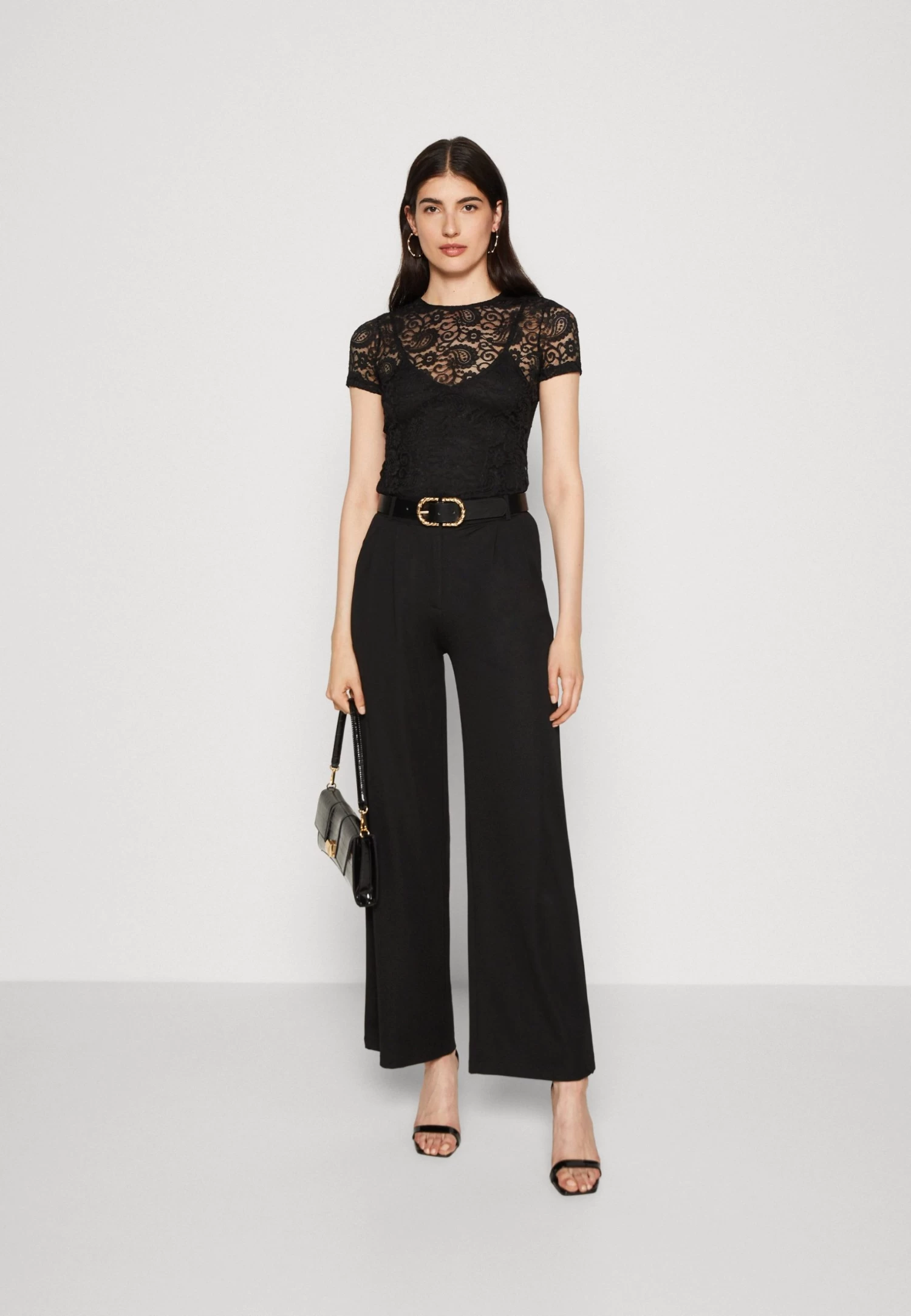 Anna Field T-Shirt Print - Black 2 Anna Field T-Shirt Print - Black - Afbeelding 2