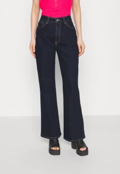 Anna Field 18 Kick Flare - Bootcut Jeans - Dark Blue Denim