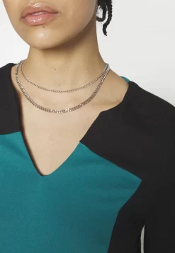 Anna Field Jerseyjurk - Black/Dark Green -Anna Field 559be00e49c948f78740466736dffc10 scaled