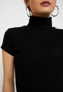 T-Shirt Print - Black -Anna Field 55e0335499de434e827954b69b120555 scaled