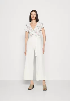 Anna Field Jumpsuit - Beige/White