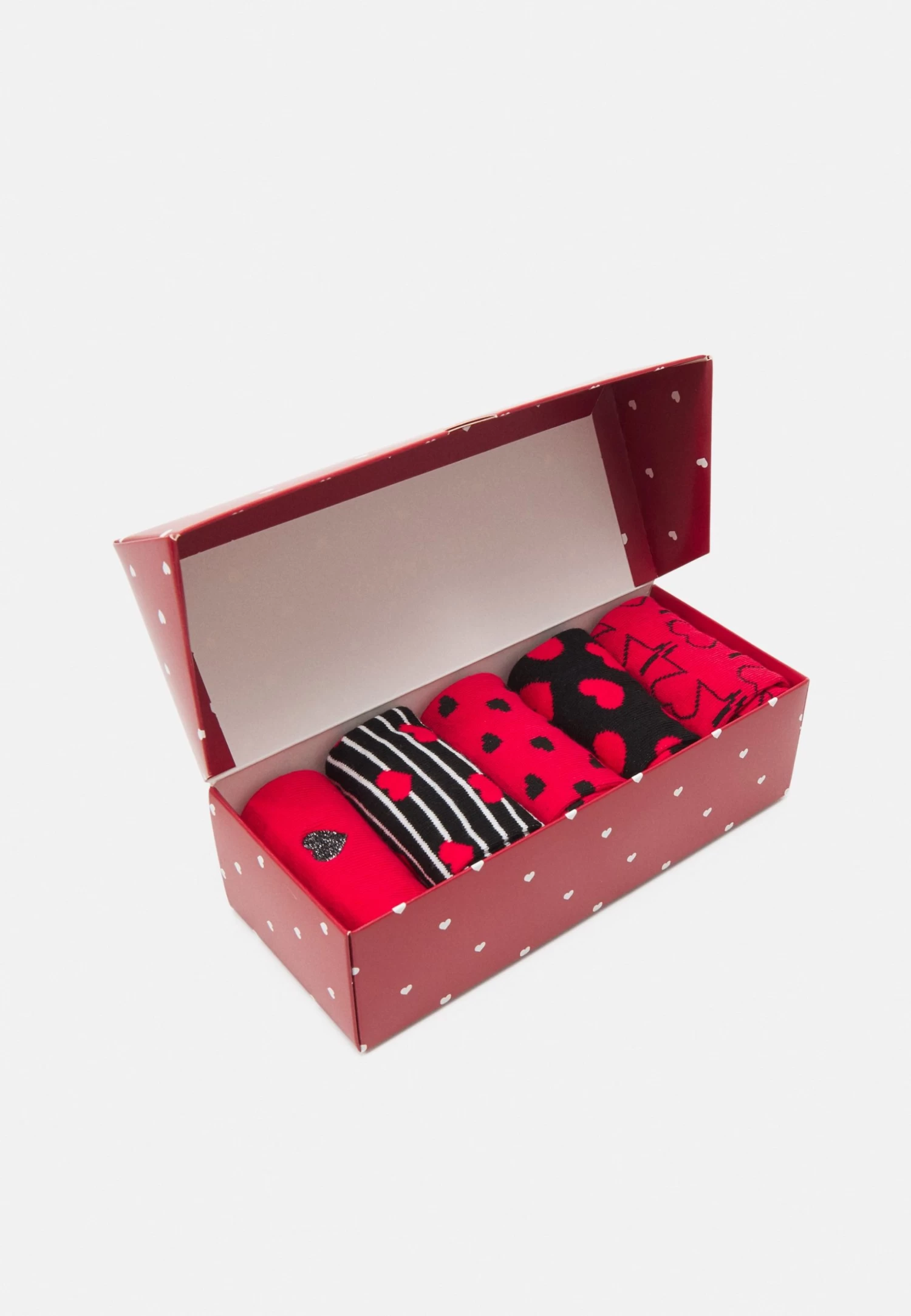 Anna Field 5 Pack - Sokken - Red/Black 2 Anna Field 5 Pack - Sokken - Red/Black - Afbeelding 2