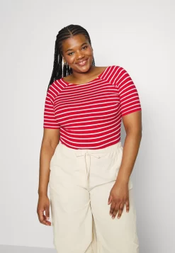 T-Shirt Print - Red/White -Anna Field 6d8fe0f087df4eb1946271952f4f85ee scaled