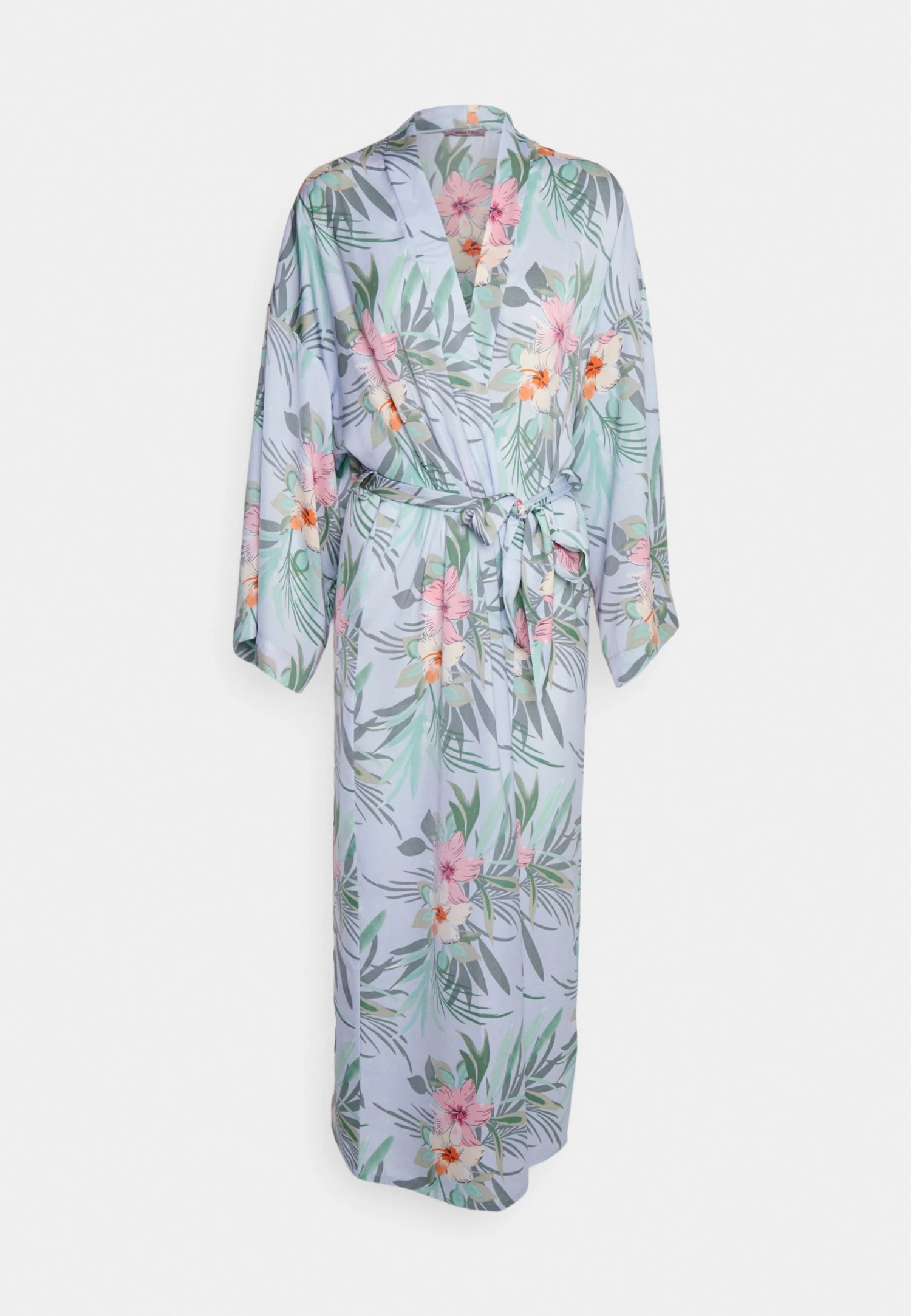 Anna Field Floral Robe - Badjas - Blue 5 Anna Field Floral Robe - Badjas - Blue - Afbeelding 5
