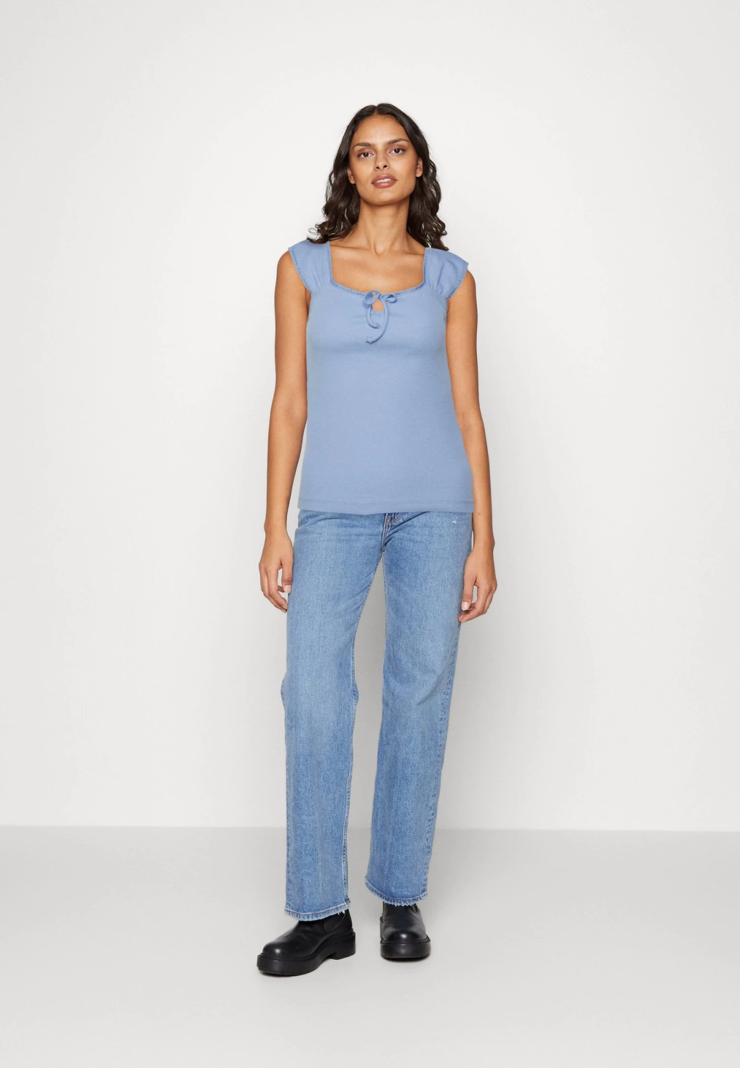 Anna Field T-Shirt Print - Light Blue 2 Anna Field T-Shirt Print - Light Blue - Afbeelding 2