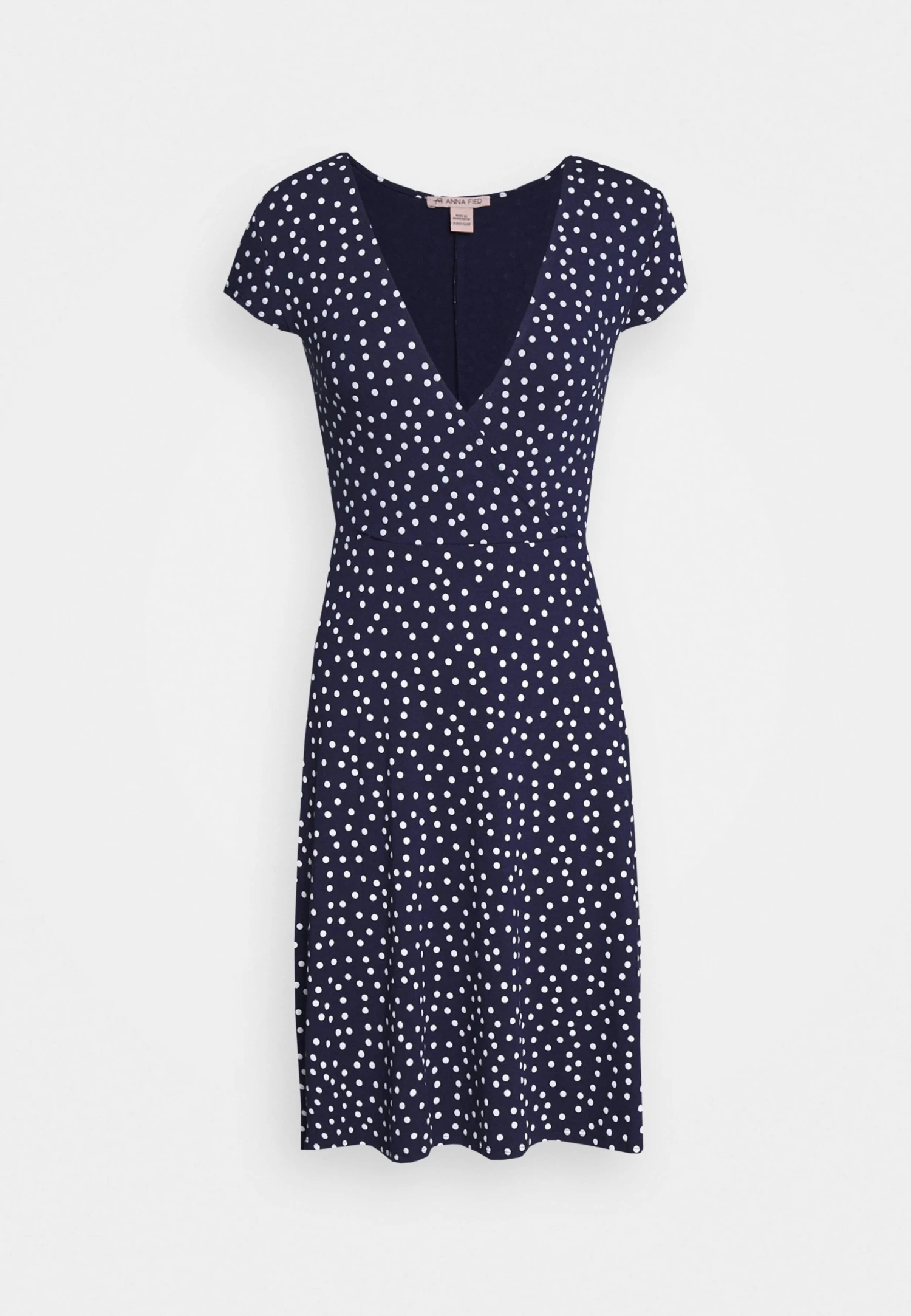 Anna Field Jerseyjurk - Maritime Blue/White 6 Anna Field Jerseyjurk - Maritime Blue/White - Afbeelding 6