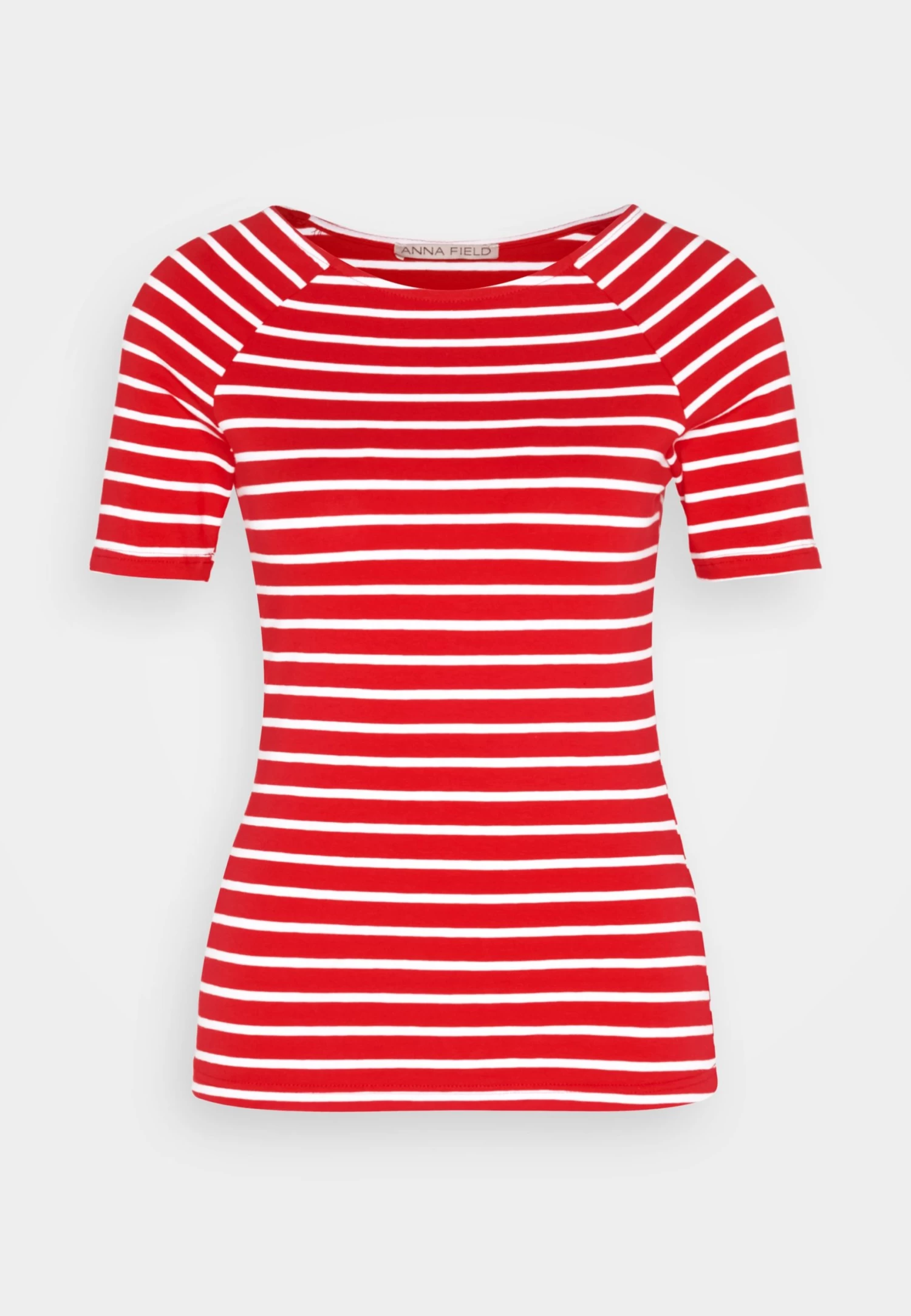 Anna Field T-Shirt Print - Red/White 5 Anna Field T-Shirt Print - Red/White - Afbeelding 5