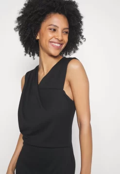 Drapped Neckline Smart Bodycon Sleeveless Mini Dress - Jerseyjurk - Black -Anna Field 9f81155bf87843799042533d6c813969 scaled