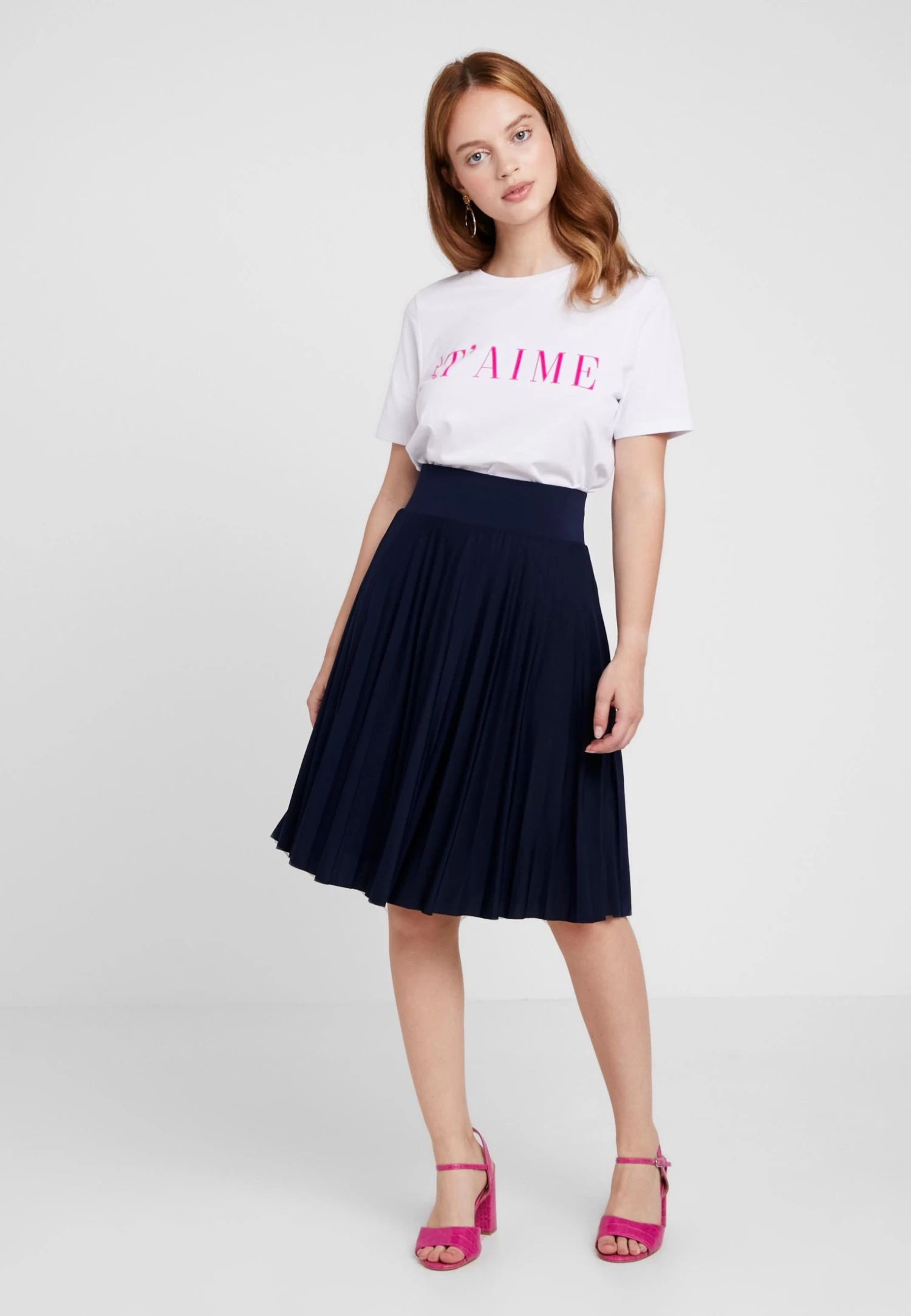 A-Lijn Rok - Maritime Blue 2 A-Lijn Rok - Maritime Blue - Afbeelding 2