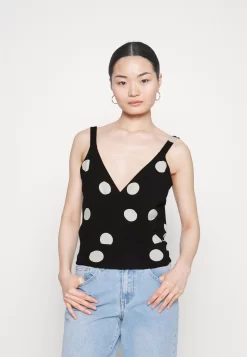 Anna Field 20 Top - Black/White