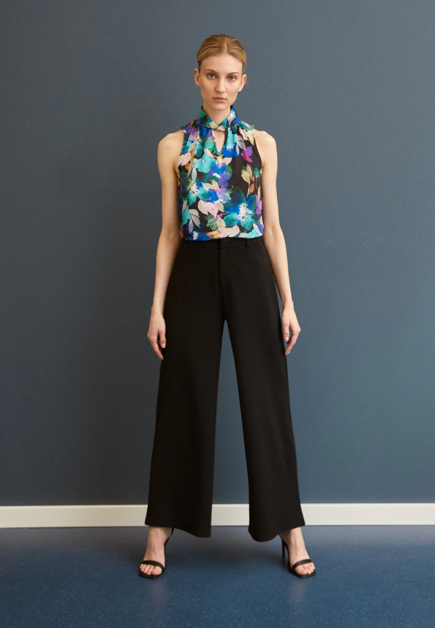 Anna Field Top - Blue/Purple 2 Anna Field Top - Blue/Purple - Afbeelding 2