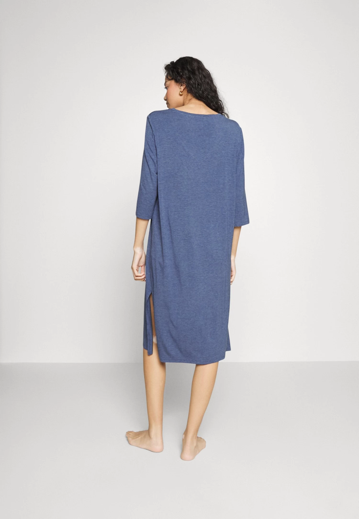 Anna Field Nachtjapon -Blue 3 Anna Field Nachtjapon -Blue - Afbeelding 3