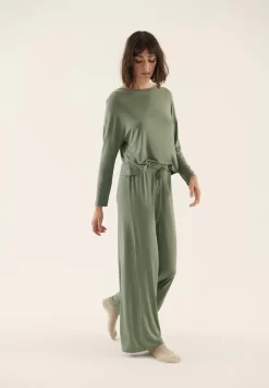 Anna Field Wide Leg - Pyjama - Khaki -Anna Field b0582ddda7cb423eabcd79a9b5e373dc scaled