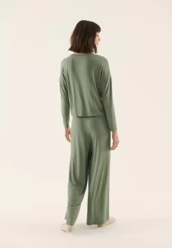 Anna Field Wide Leg - Pyjama - Khaki -Anna Field b221e0d411444a8fbb6c134598d86d40 scaled