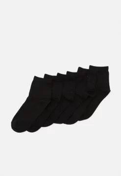 Anna Field 6 Pack Quarter Socks - Sokken - Black
