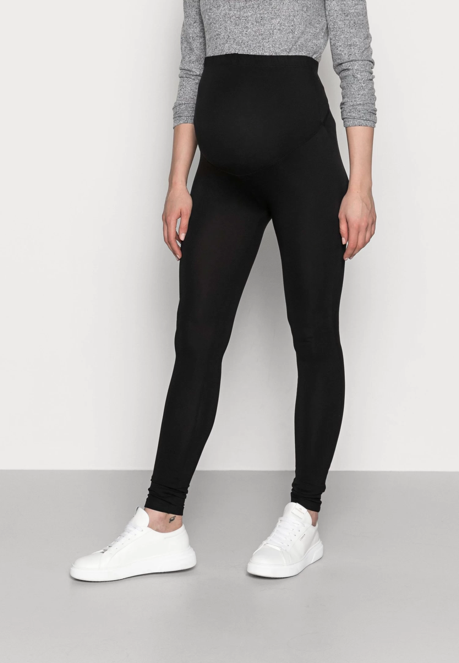 Leggings Maternity - Legging - Grey/Black 2 Leggings Maternity - Legging - Grey/Black - Afbeelding 2