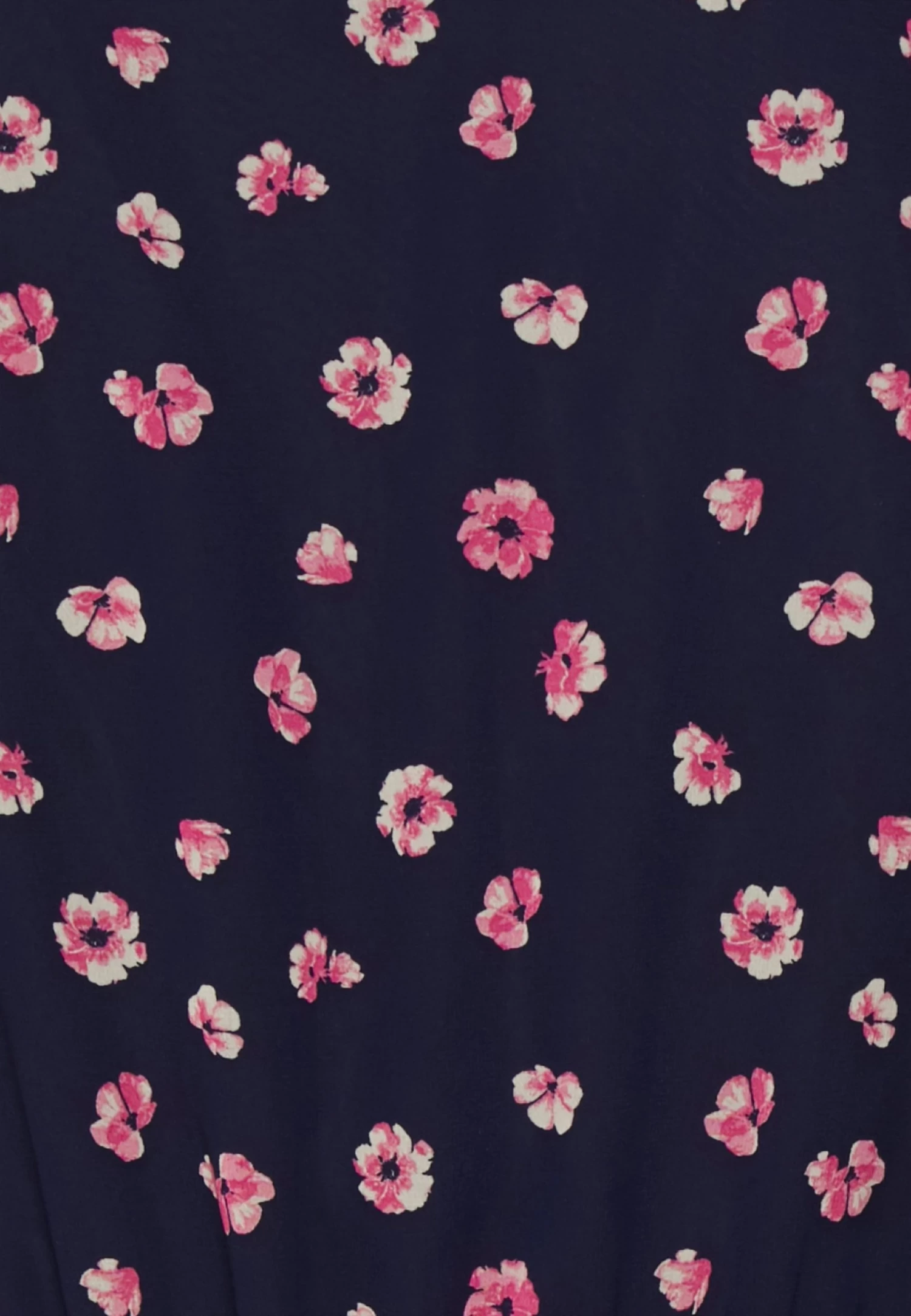 Anna Field V-Neck Sleeve Dress- Jurk - Dark Blue/Pink 6 Anna Field V-Neck Sleeve Dress- Jurk - Dark Blue/Pink - Afbeelding 6