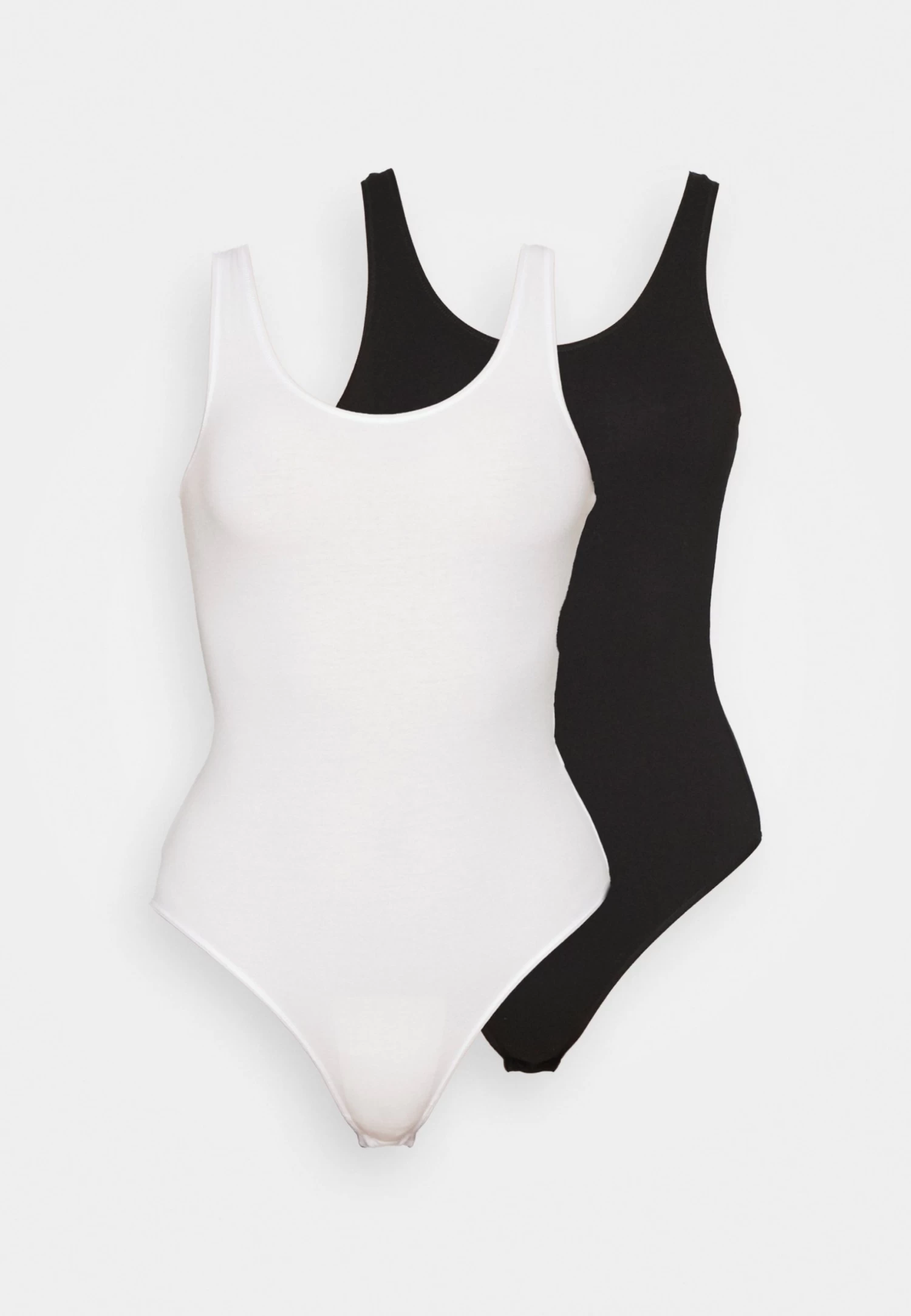 Anna Field 2 Pack - Body - Black/White 5 Anna Field 2 Pack - Body - Black/White - Afbeelding 5