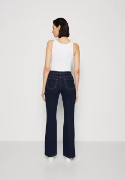 Anna Field Flared Jeans - Dark Blue -Anna Field c5fe20281aa042ee819b21b089fd48c0 scaled