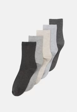 Anna Field 5 Pack - Sokken - Black/Grey