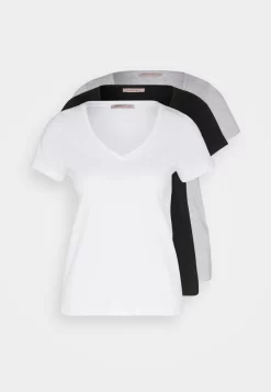 Anna Field 3 Pack- T-Shirt Basic - Black/White/Mottled Light Grey 14 Anna Field 3 Pack- T-Shirt Basic - Black/White/Mottled Light Grey -Anna Field d2e446865b454a8bb8bb40608a715698 scaled