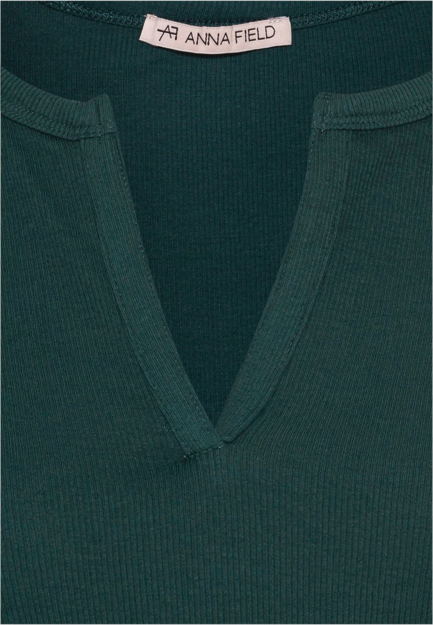 Anna Field Longsleeve - Dark Green 3 Anna Field Longsleeve - Dark Green - Afbeelding 3